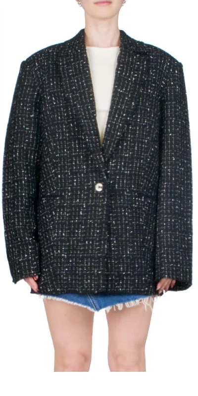 Bonus Savings Logan Blazer In Black
