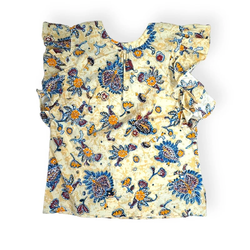 The Best Prices Multi-colored Top Short Sleeve Elie Tahari, Size M
