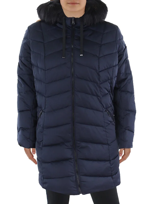 Super Savings Plus Womens Insulated Hooded Puffer Jacket