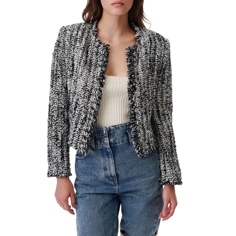 Special Savings Silgo Jacket In Black And White