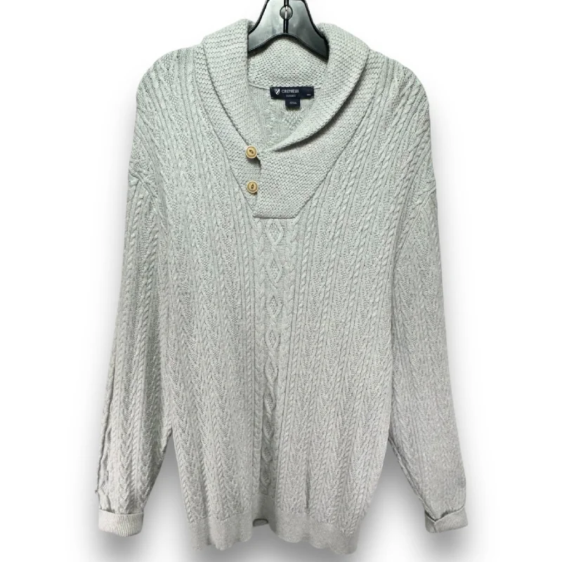 Sweater By Cremieux In Grey, Size: Xl