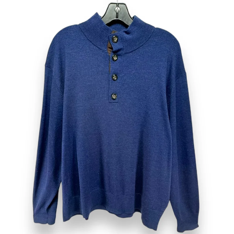 Sweater By Cremieux In Navy, Size: Xl