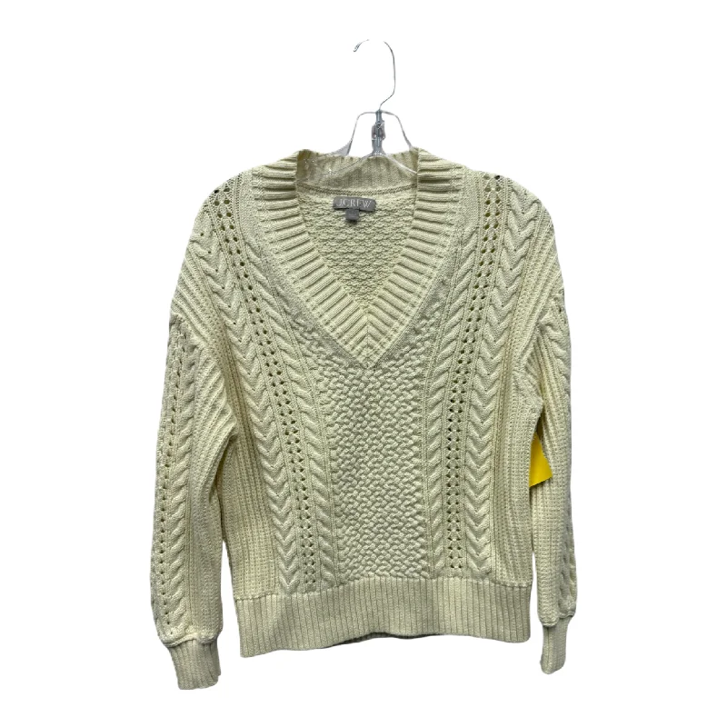 Friends and Family Sale Sweater By J. Crew In Cream, Size: S
