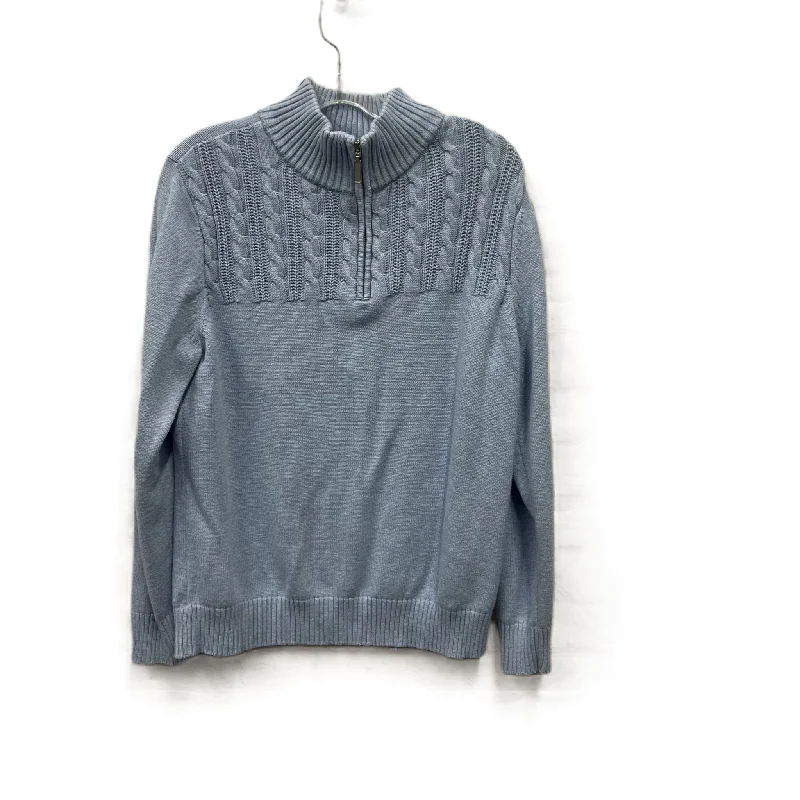 Buy Now Sweater By Karen Scott In Blue, Size: 1x