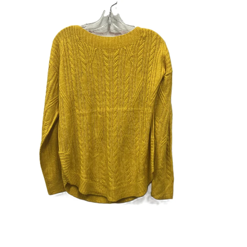 Sweater By Lee In Yellow, Size: M