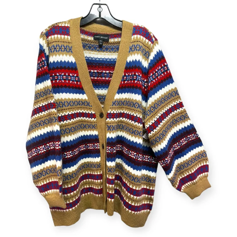 Reduced Prices Sweater Cardigan By Lane Bryant In Multi-colored, Size: 22