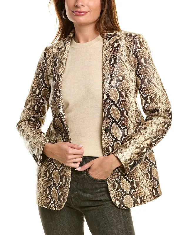 Exclusive Access The Kooples Embossed Leather Jacket