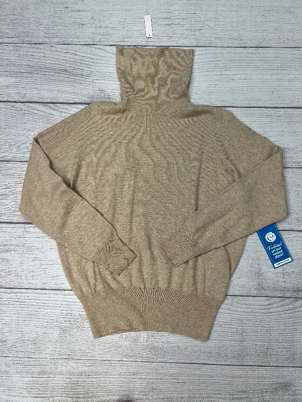 Final Clearance Top Long Sleeve By Madewell In Brown, Size: S