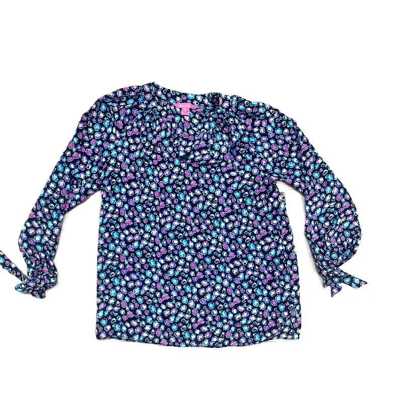 Online Only Top Long Sleeve Designer By Lilly Pulitzer  Size: S