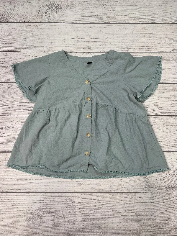 Great Deals Top Short Sleeve By Emory Rose Size: 1x
