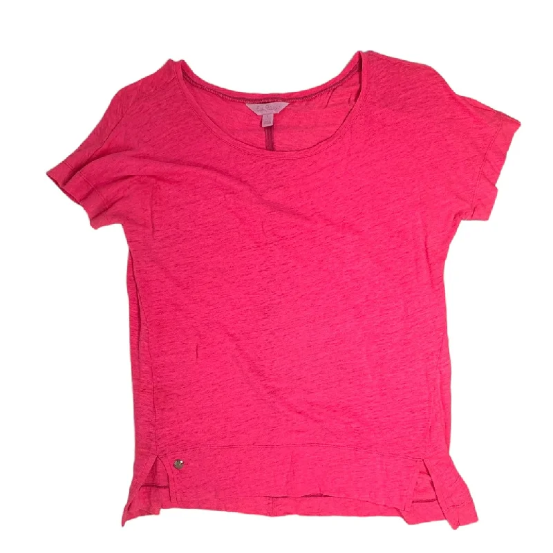 Major Savings Mikeyla Top Short Sleeve Designer By Lilly Pulitzer In Kir Royal Pi, Size: S Major Savings Mikeyla Top Short Sleeve Designer By Lilly Pulitzer In Kir Royal Pi, Size: S