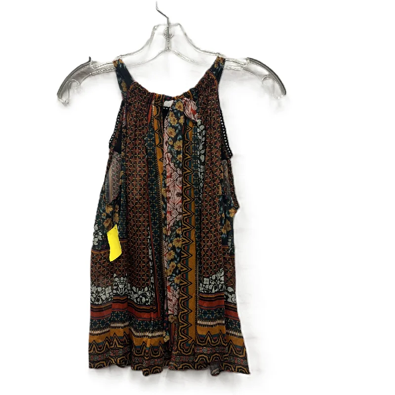 Exclusive Savings Top Sleeveless By Bhanuni By Jyoti In Multi-colored, Size: Xs