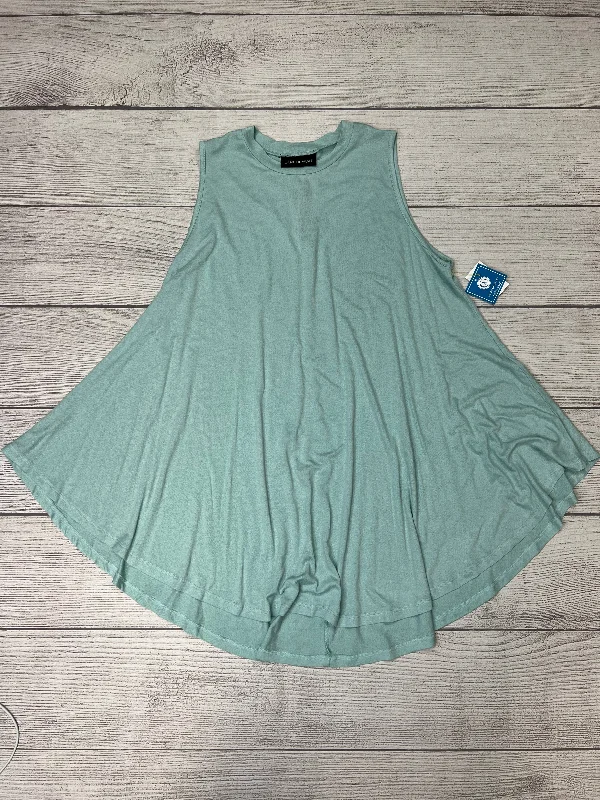 Sale Event Top Sleeveless By Lane Bryant In Blue, Size: Xl