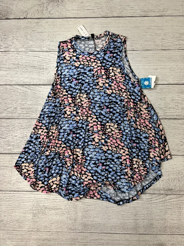 Year-End Clearance Top Sleeveless By Lane Bryant In Floral, Size: Xl