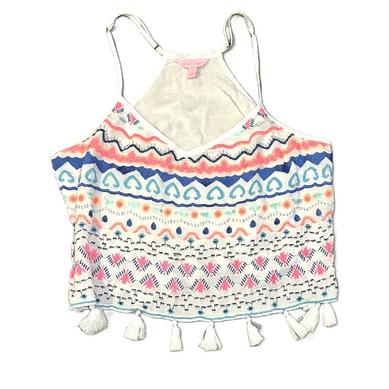 Now or Never Top Sleeveless Designer By Lilly Pulitzer  Size: M