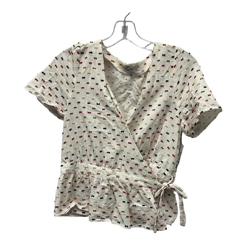 Top Ss By Madewell In Beige, Size:S