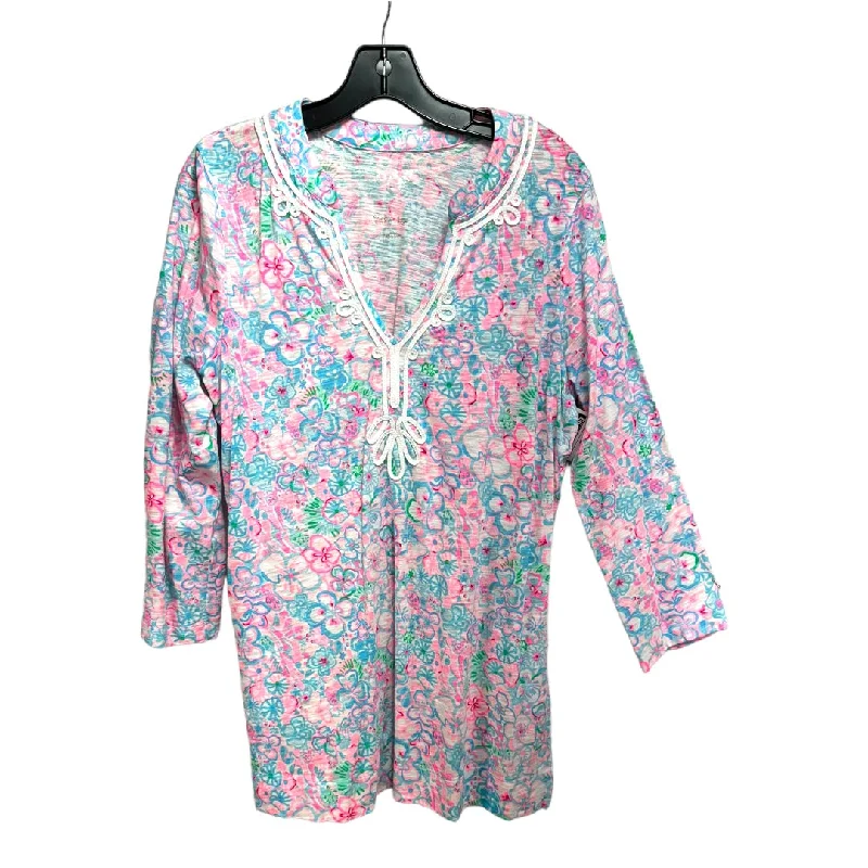 Overstock Kaia Knit Tunic Designer By Lilly Pulitzer In Resort White Love Bug, Size: L Overstock Kaia Knit Tunic Designer By Lilly Pulitzer In Resort White Love Bug, Size: L