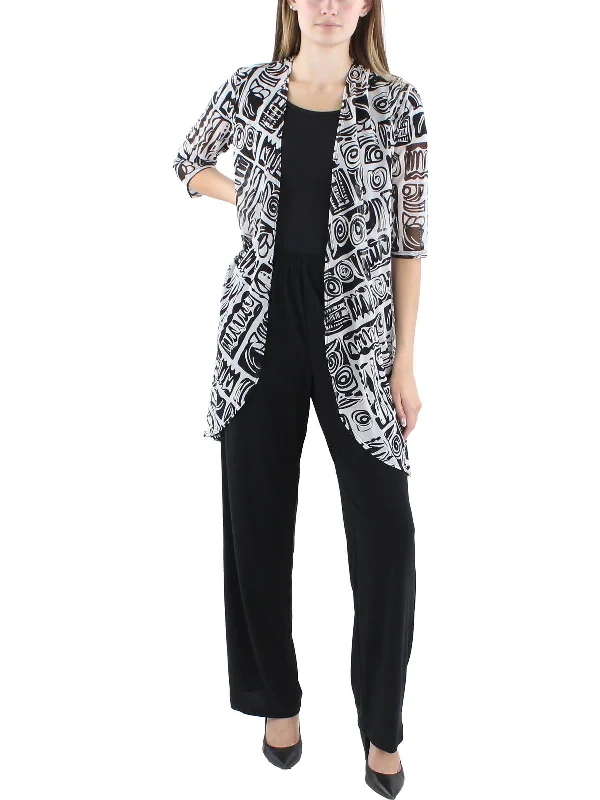 Reduced Prices Womens 2PC Duster Pant Suit