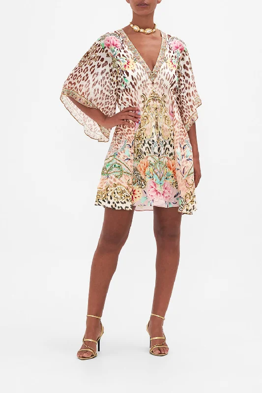 Special Discount FLARED SLEEVE BUTTON UP DRESS QUEEN ATLANTIS