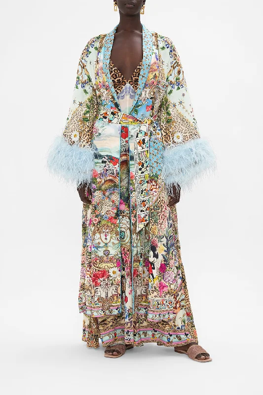 Today's Special LONG ROBE WITH FLARED SLEEVE MICKEY TAKES A TRIP