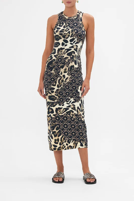 Epic Deals JERSEY TANK DRESS WILDCAT SOIREE
