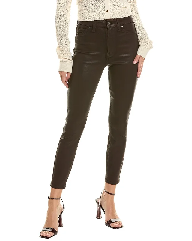 Hurry In 7 For All Mankind High-Waist Chocolate Coated Ankle Skinny Jean