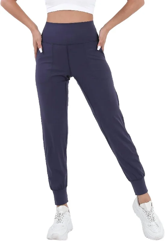 Unbeatable Prices Athleisure With Pockets Joggers In Navy