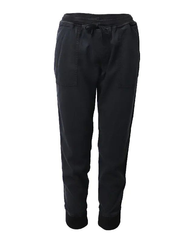 Customer Appreciation Sale Ba&sh Drawstring Pants in Black Lyocell