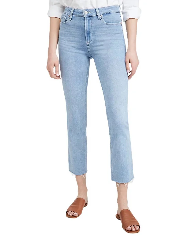 Savings Alert Cindy Jeans With Raw Hem In Park Avenue
