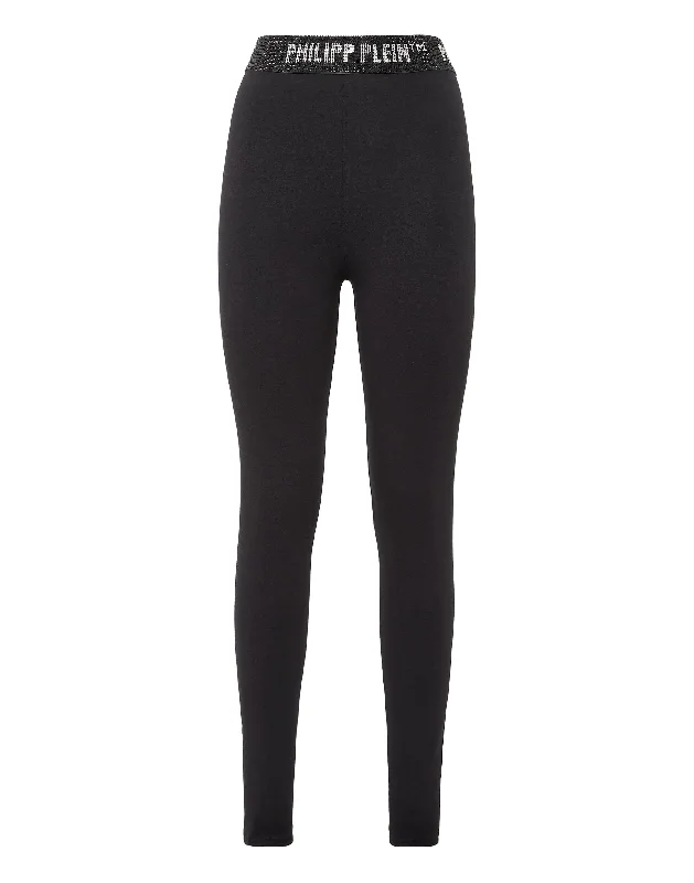 Buy Now High Waist Leggings  with Crystals