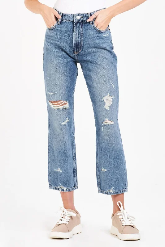 Final Clearance Jodi Straight Leg Jeans In Medium Wash