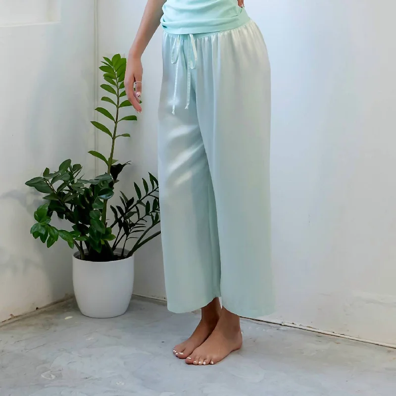 Jolie Long Pant In Aqua