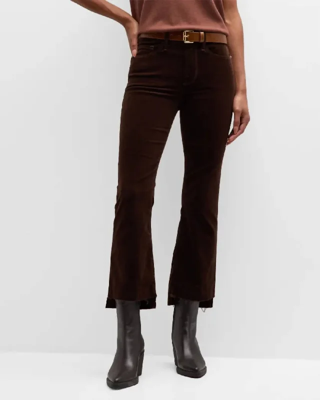 Midnight Madness Le Crop Mini Boot In Espresso