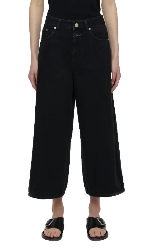New Markdowns Lyna Wide Leg Jean In Black