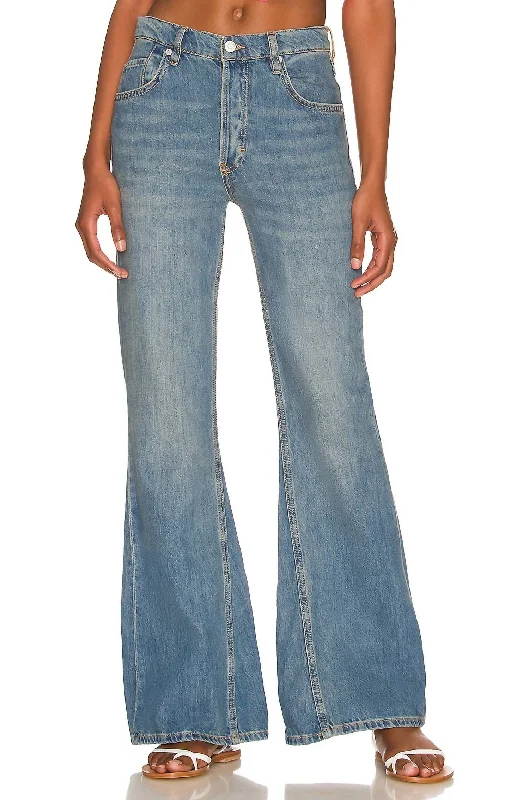 Time-Limited Offer New Dawn Flare Jean In Belgrade Blue