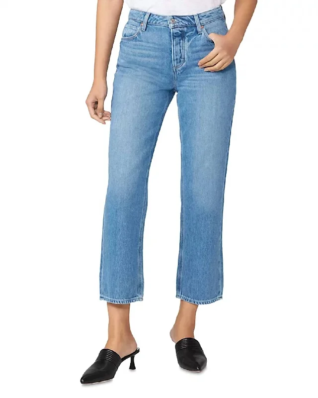 Extra Savings Noella Vintage Slightly Slouchy High Rise Straight Leg Jean In Coastline