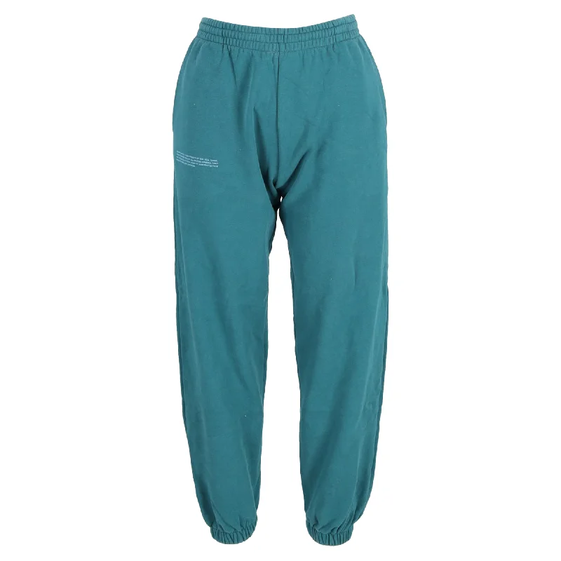 Low Prices Pangaia 365 Heavyweight Track Pants in Blue Green Cotton