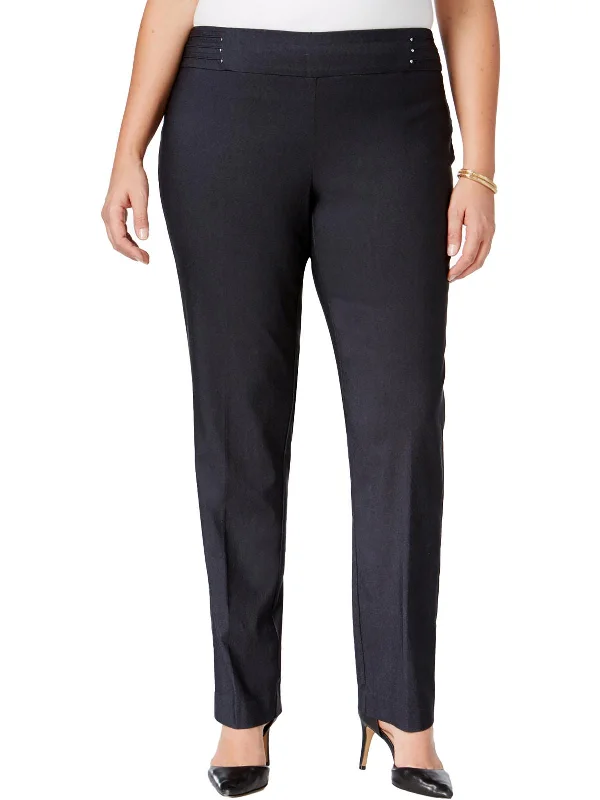 Today's Special Plus    Womens High Rise Slim Skinny Pants