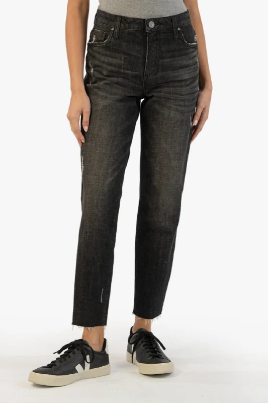 The Best Prices Rachael High Rise Fab Ab Mom Jean In Distinguish Wash
