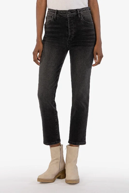 TIME-Limited Offer Rosa High Rise Vintage Crop Straight Leg Jean In Convenient Wash