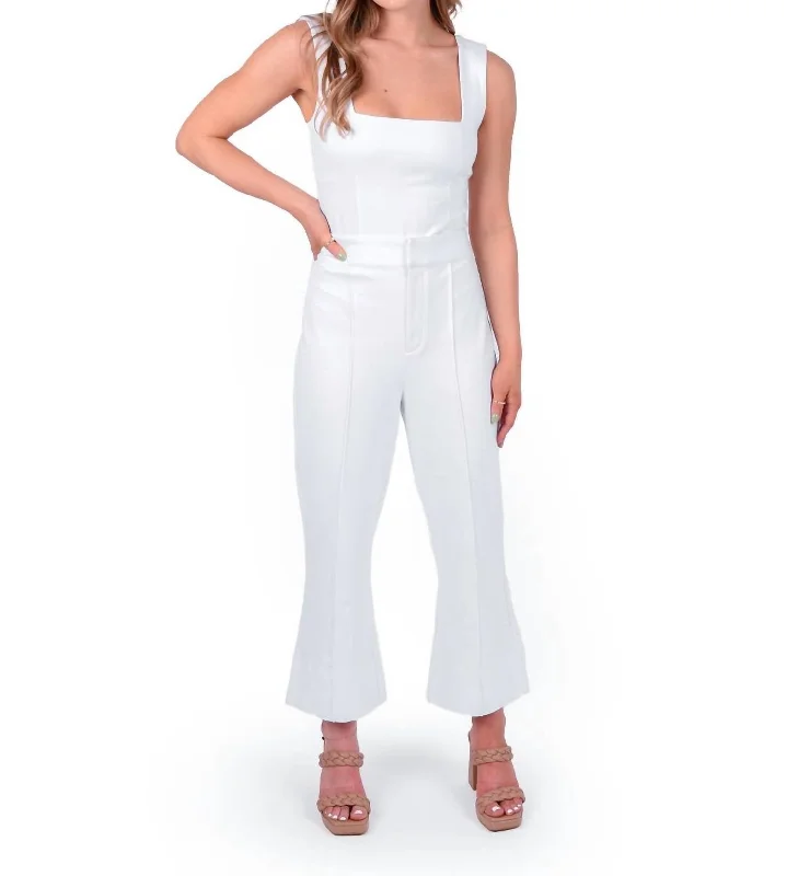 Deal Explosion Saylor Pant In White Ponte