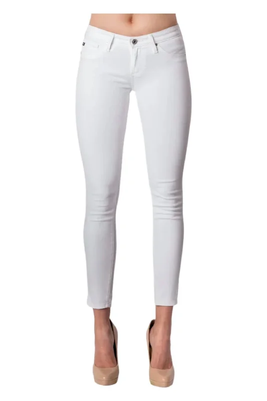 Overstock The Legging Ankle Jeans In White