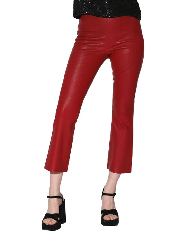 Price Slash Walter Baker Lori Fitted Leather Pant