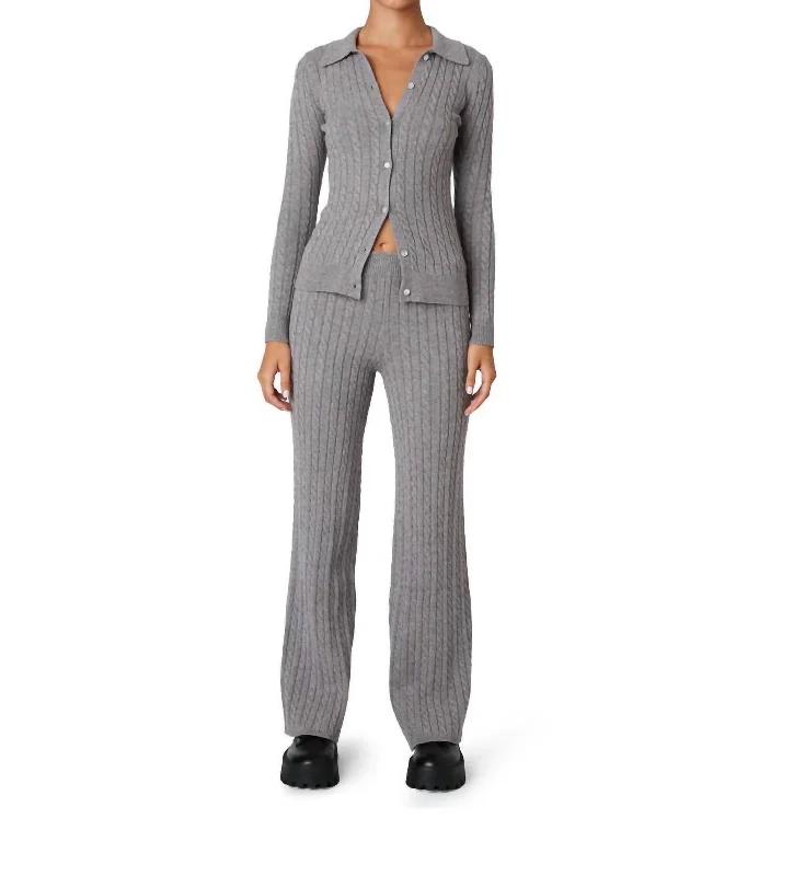 Daily Deals Willow Sweater Pants In Cable Knit