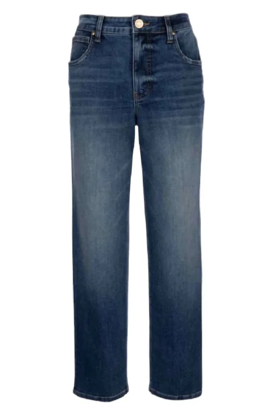 Discount Days Women's Elizabeth High Rise Fab Ab Jeans In Dainty Wash