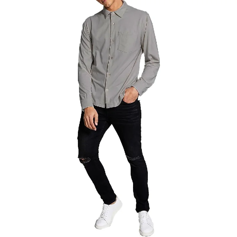 Today’s Deal And Now This Mens Classic Fit Collared Button-Down Shirt