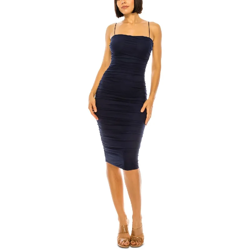 Final Markdown B. Darlin Womens Juniors Ruched Knee-Length Bodycon Dress