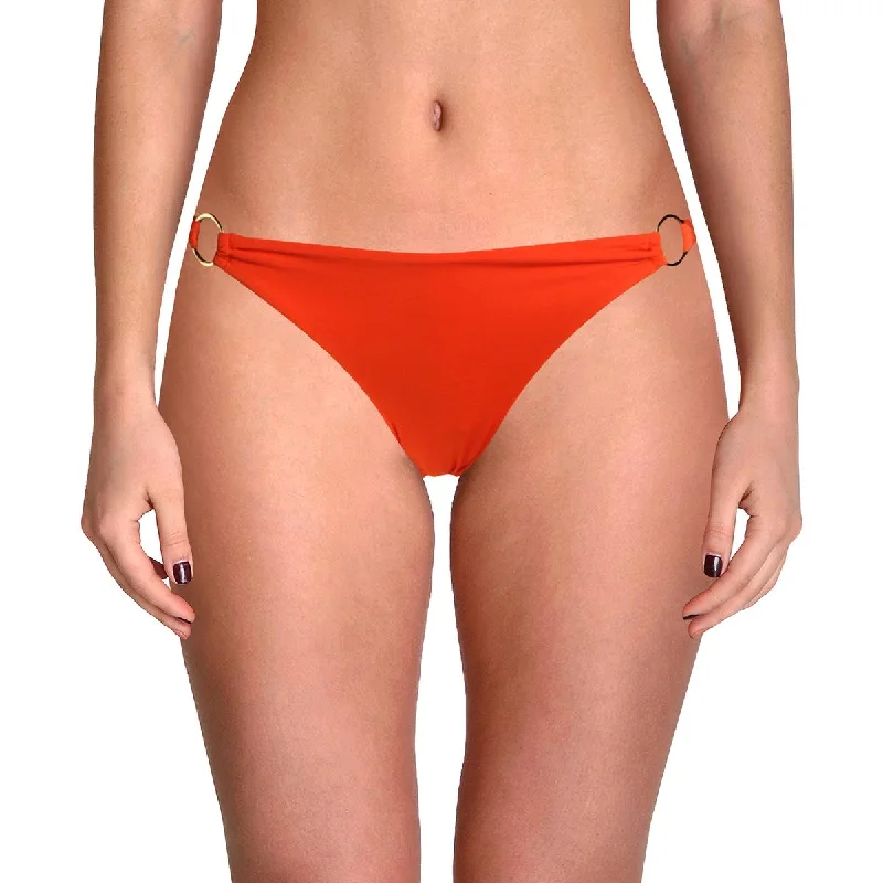 Discount Extravaganza BCBGMAXAZRIA Womens Strappy Hipster Swim Bottom Separates