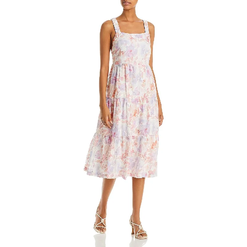 Overstock Sale Bella Dahl Womens Tiered Long Sundress