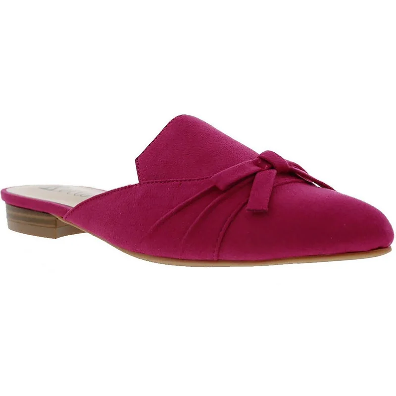 Act Now Bellini Womens Flick Mule Slip On Dress Mules